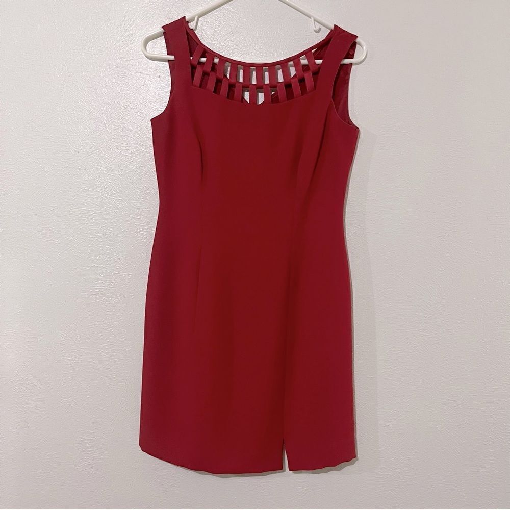 Liz Claiborne NIGHT Red Dress Size 4